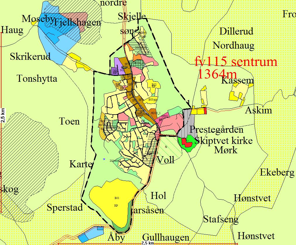 Kommunedelplan for sentrum (Sentrumsplanen): Kommunedelplanen ble rullert i 2014-2015.