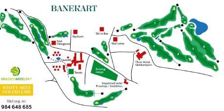 til golfbanen Omlegging av Peer Gyntvegen mot vest for å gi