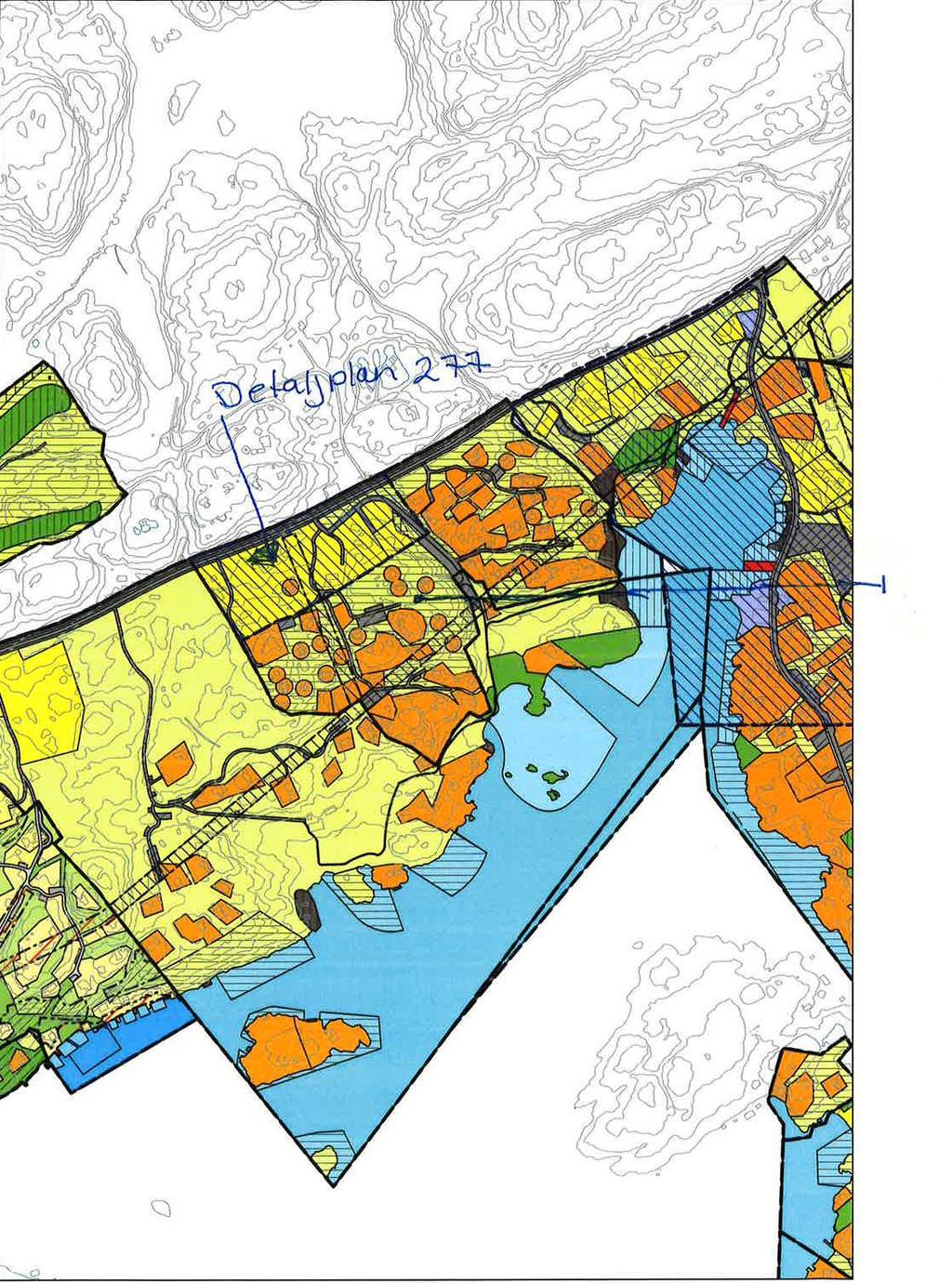 1. Bakgrunn Området omfattes i dag av reguleringsplan for Kjørstad Østre gnr. 77, bnr. 2 og 7. Planer er egengodkjent 9. 10. 08 med plannummer 185.