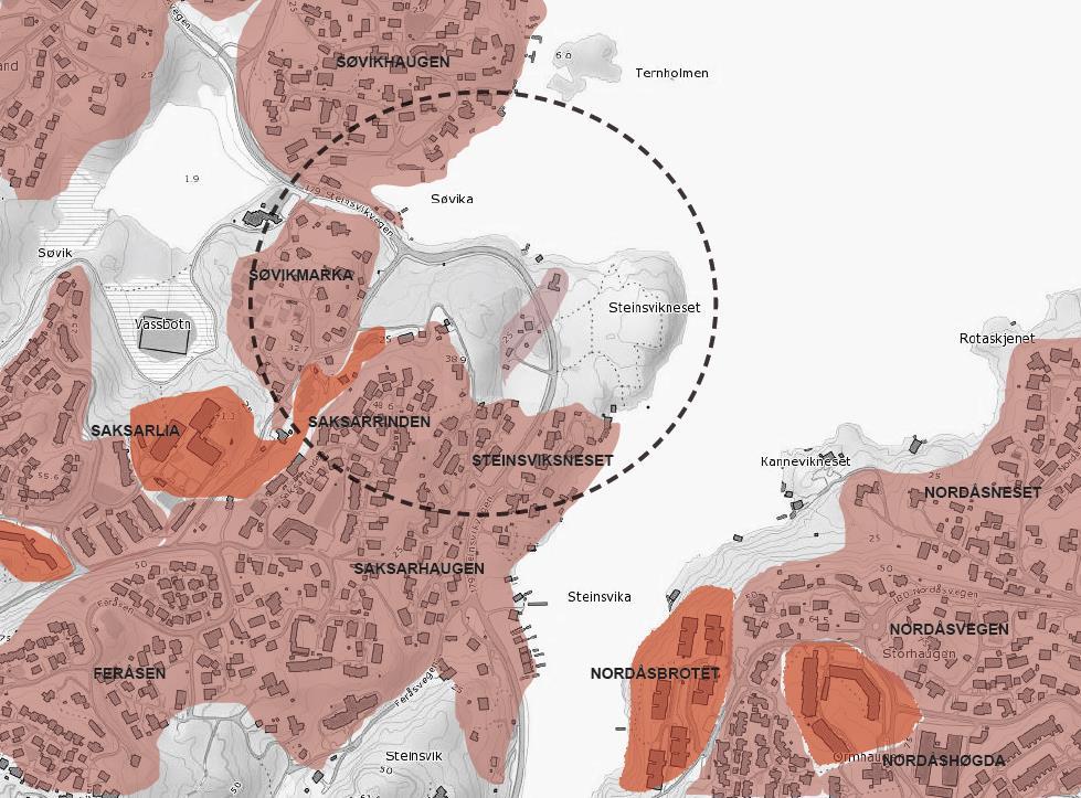 Kulturminnedokumentasjon 3. BYGNINGSMILJØ Planområdet ligger i et etablert boligområde.