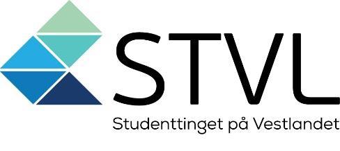 Valgreglement for Studenttinget på Vestlandet Dokumentet Valgreglement Opprinnelse ST-1/17 Versjon 2.3 Vedtatt ST-1 /18 Implementert 20.02.