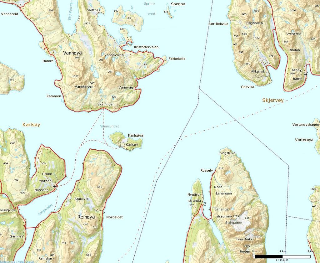 Kystverket - Vannvåg Mudring og ny molo i Vannvåg M U L T I C O N S U L T 1.