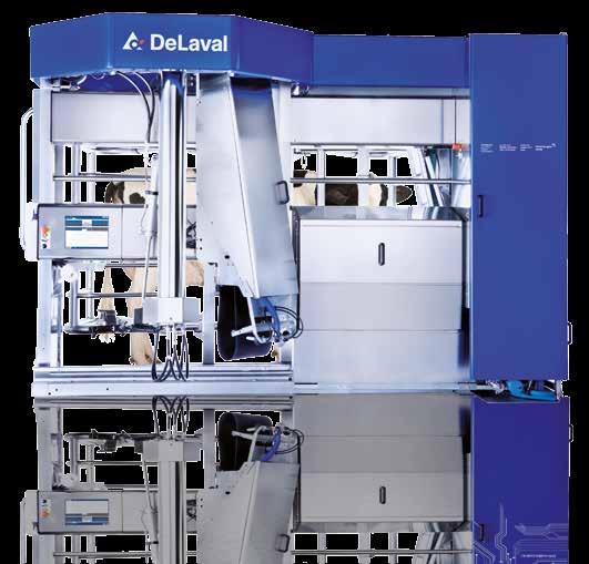 Mye mer enn en melkerobot En løsning for alle dine behov 17 DeLaval VMS Vi installerte VMS med fri kutrafikk i desember 2014, hovedsakelig for å redusere melketiden og øke melkeproduksjonen.