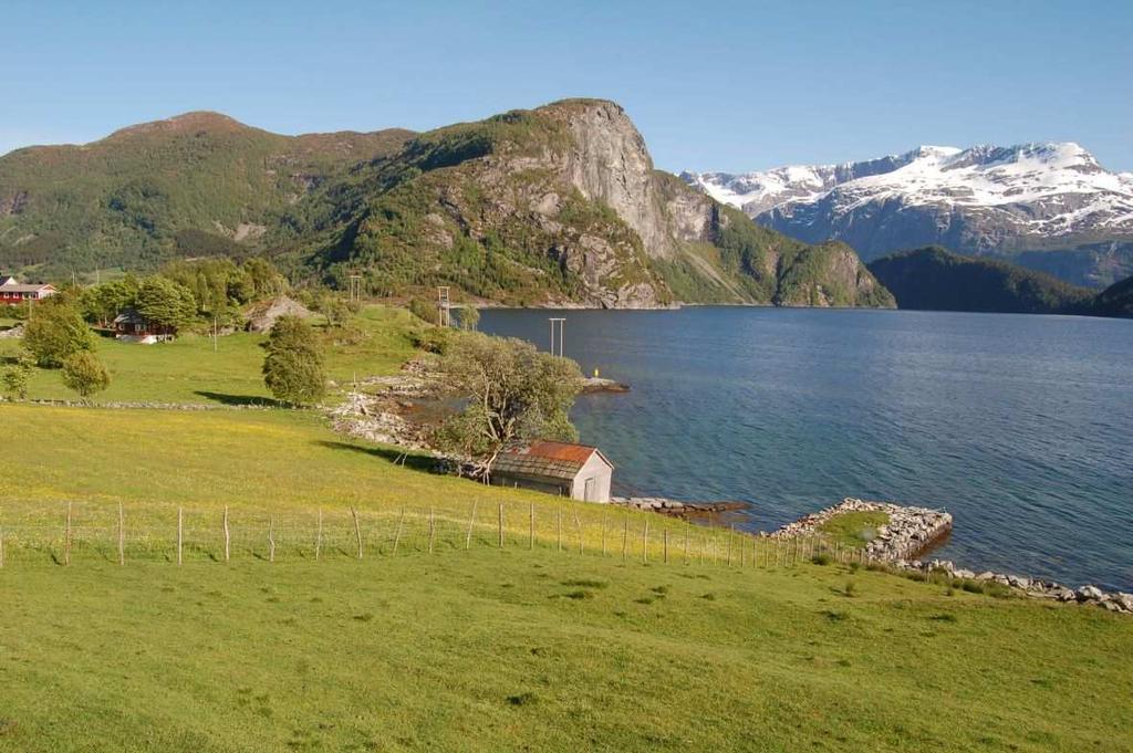 Landskapsrommet ved Engebø består av følgende mindre områder: Engebø og Engebøfjellet, Engjabøstølen, Gryta, Førdefjorden, Redal, Russenes, Kvammen, Leknes, Liset/Hegreneset og Vevring.