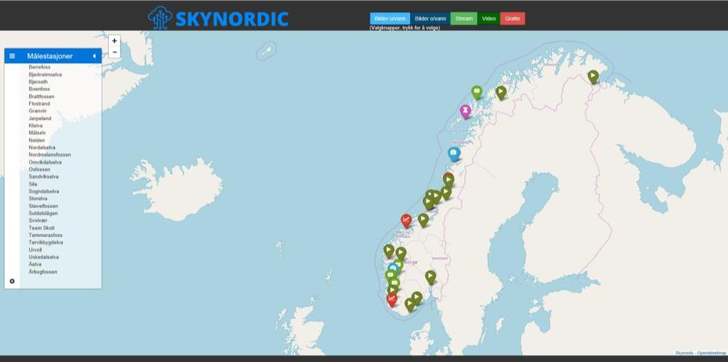 SNA-Ukesrapport 8/218 Ukesrapport for videoovervåking i fisketrapper Uke 34 Rapporten gir en enkel, fortløpende oversikt over hvor mange laks og sjøørreter som har passert, i noen av de fisketrappene