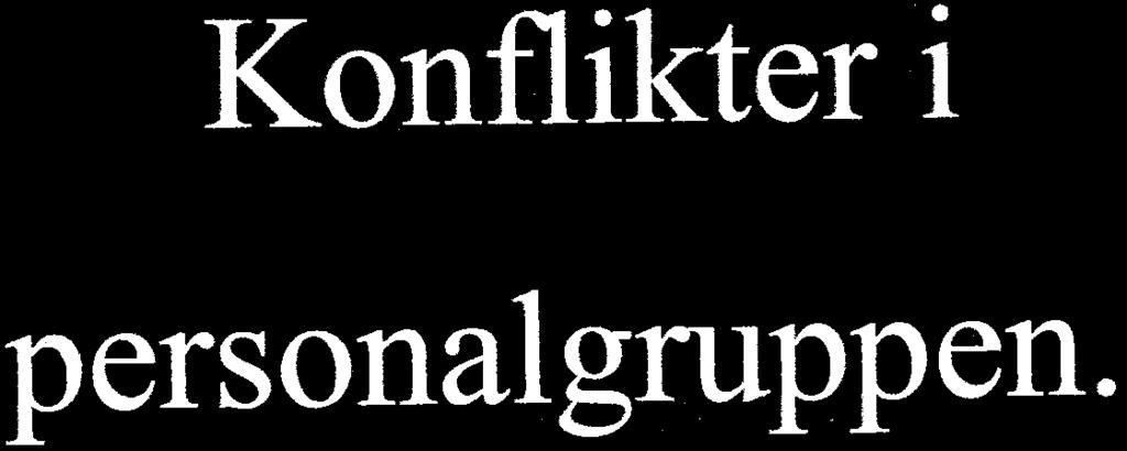 Konflikter i