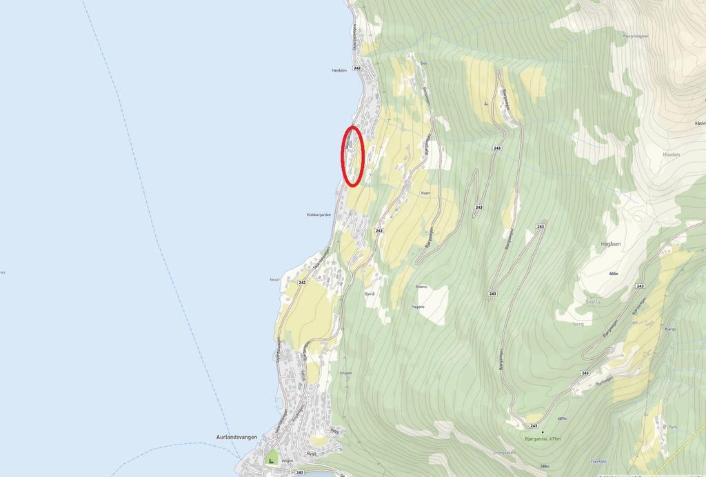 Innleiing Norconsult har for Aurland kommune utarbeidd framlegg til reguleringsplan for bustadområde Ty i Aurland kommune. Planområdet er lokalisert 1,5 km nord for Vangen.