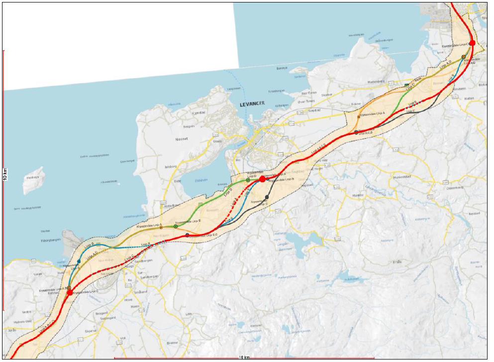 Anbefaling Anbefalingen er gjort på bakgrunn av en total vurdering av prissatte- og ikke-prissatte konsekvenser (Samfunnsøkonomi), muligheter for lokal og regional utvikling, grad av måloppnåelse og