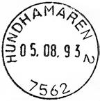 ? Stempel nr. D2 Type: DNE Utsendt?