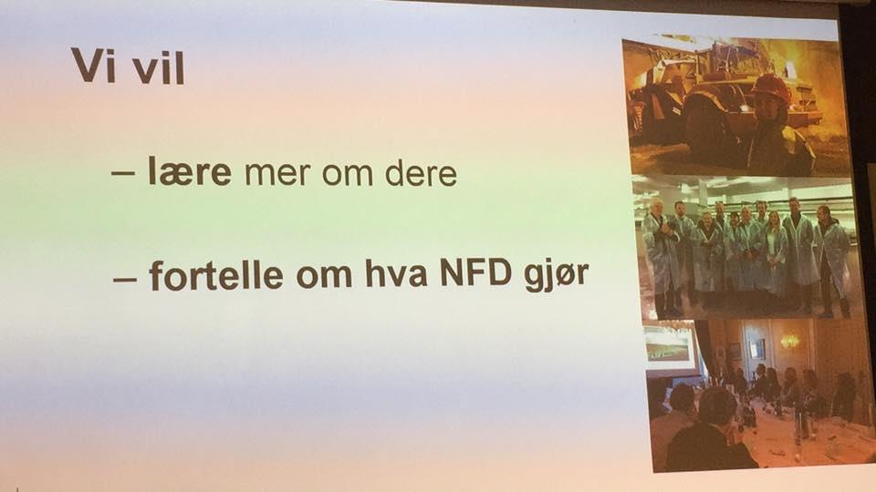 Øvelse i å fremstå