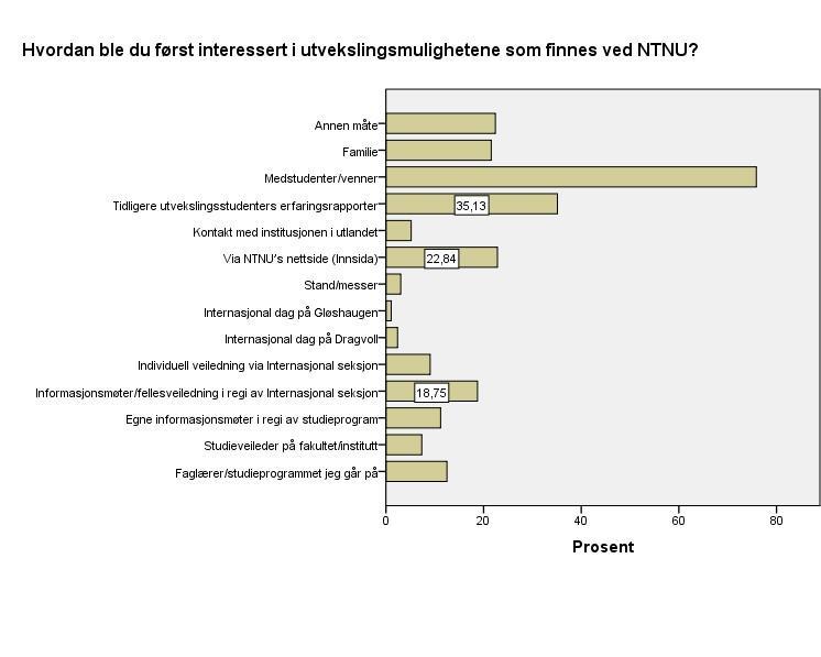 Hva leter studentene etter?