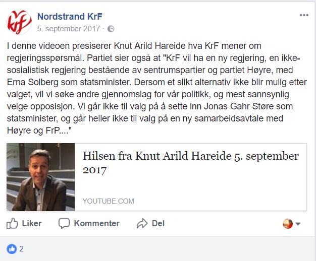 Dårlig vs bra videopost Eksempel på en dårlig videopost, der de har delt lenke fra