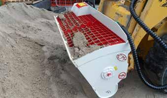 BETONGBLANDER CM Betongblander Konstruert for bruk sammen med gravemaskin eller kompaktlaster Kommer standard med hydraulisk åpning i bunn.