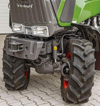 For første gang tilbyr Fendt styresystemet VarioActive i sektoren for spesialtraktorer med den nye 200 V/F/P Vario.