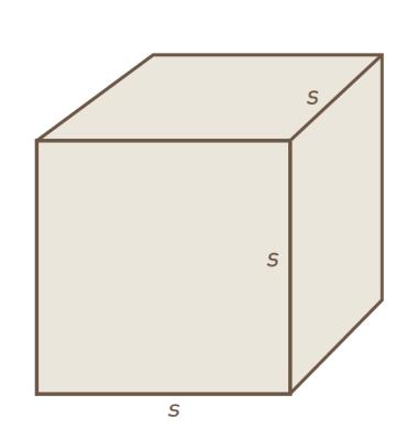 KUBE En kube har seks kvadratiske sideflater.