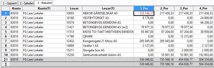 TING Å GLEDE SEG TIL: LEVERANDØRNR LEV.