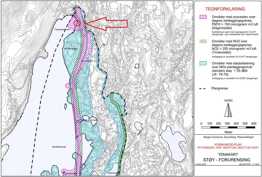 R Tema Liv og Helse 5 Støy og S5 luftforurensning K2 Ytre Miljø S5 K2 Materielle verdier S5 Kommentarer Forslag til tiltak Tema gjelder: Inversjon Støy Luftforurensning.