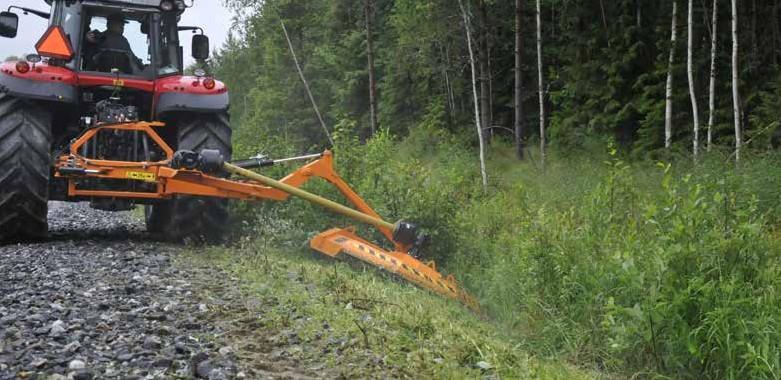 Heer gjenvekst på den beste måten Veksten er betydelig tregere når trerester og kratt splintres opp av kjedene.