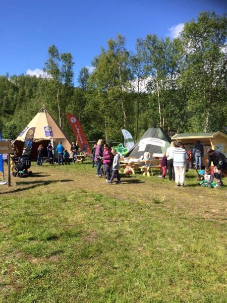 Nord-norsk villmarksmesse, Bardu Nasjonalpark- og verneområdestyrene var andre helga i juni representert på Nordnorsk villmarksmesse i Bardu.