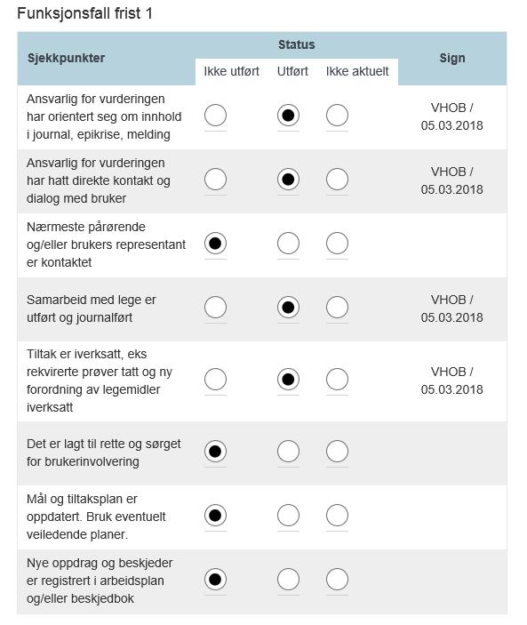 Eksempel på