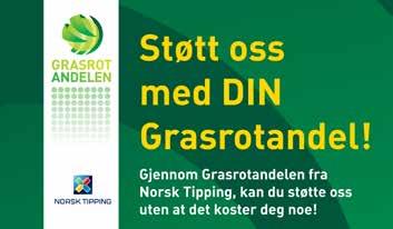 SAMARBEIDSPARTNERE Grasrotandelen gir deg som spiller mulighet til å bestemme hvem som skal motta noe av overskuddet til Norsk Tipping.