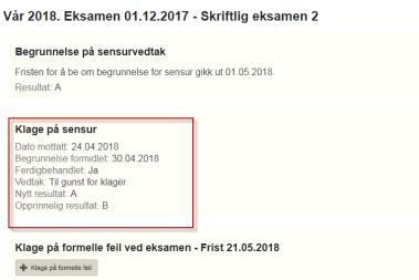 25.05: Institusjonene sjekker om rapporten inneholder det som er ønskelig. Alle for begrunnelse. 5.