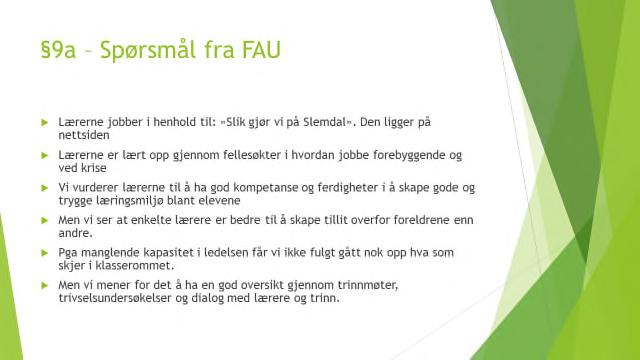 Skolen går i balanse, men problem med svinn av elever og de foreslåtte omfordelingsnøklene. Forsøker å påvirke politikerne, men får lite gehør.