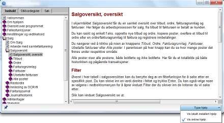 Nyheter og endringer Forbedret hjelpesystem I versjon 5.1 introduserer vi to helt nye hjelpesystemer for deg som kunde.