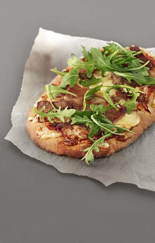 Ekte og ærlig pizza Sammen med anerkjente pizzaentusiaster har vi utviklet en ekte pizza, fri for jukseost og andre snarveier.