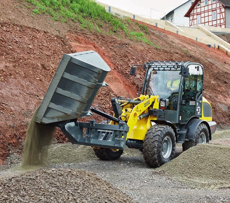 Hjullastere fra Wacker Neuson tilbyr en løsning for alt: Praktisk