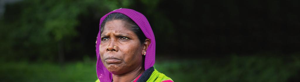 Pavitri Manjhi INDIA Pavitri Manjhi er en menneskerettighetsforkjemper som jobber for at indiske urfolksgrupper ikke skal bli fordrevet fra landområdet sitt.