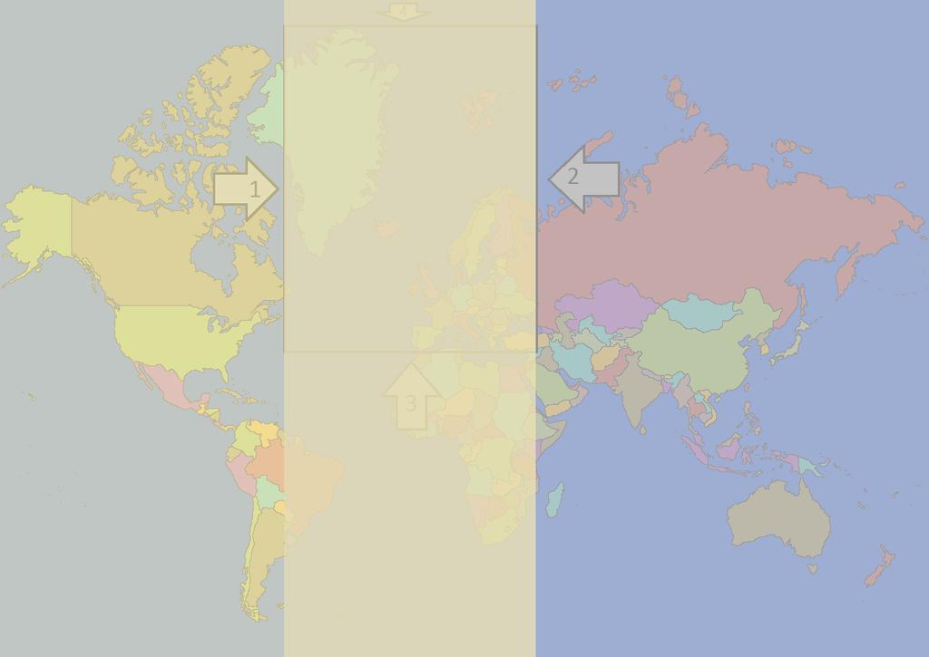 Nå står det EUROPA på skjermen hele tiden, det er jo feil, la oss feilsøke! Gjør dette: Bytt ut plasseringen av teksten i den siste if -setningen.