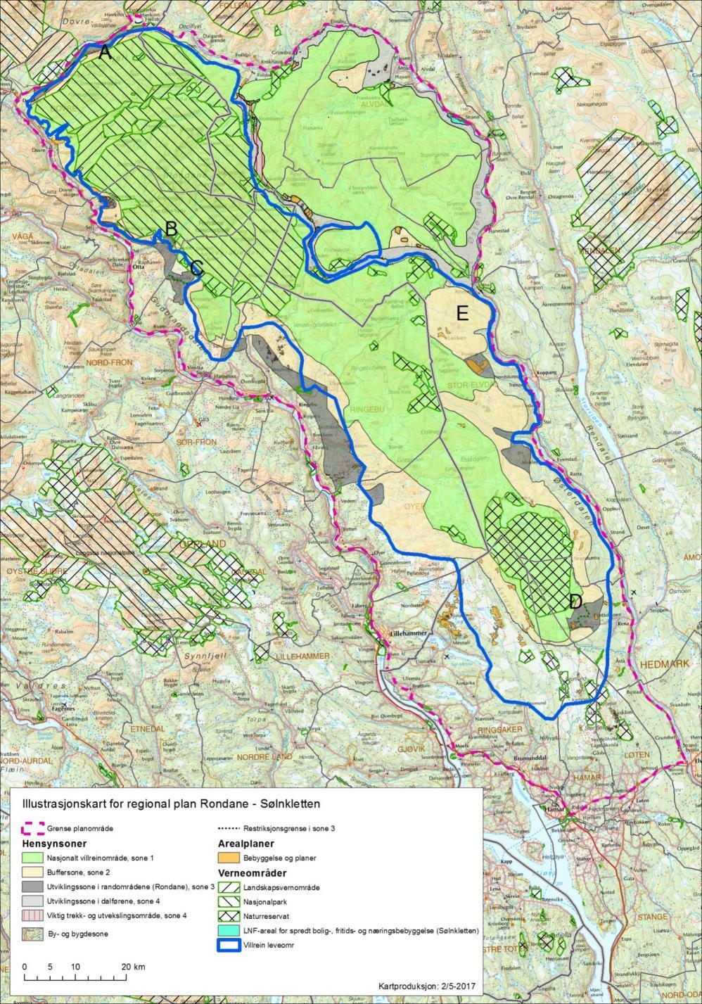 Regionale planer for nasjonale