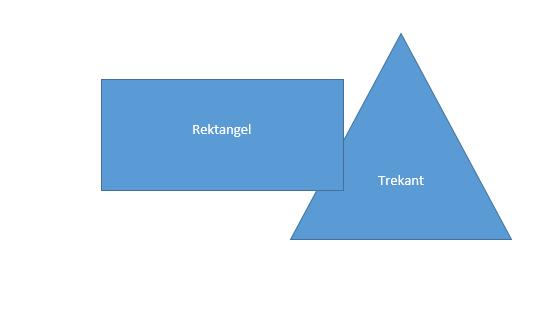 Figur Gruppere Bruk Ctrl-tasten og merk flere objekter Velg «Grupper» Rekkefølge Merk