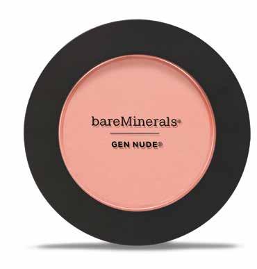 Februar GEN NUDE POWDER BLUSH Bright, rich colour I februar går bareminerals våren mykt i møte med lanseringen av lekre produkter innenfor Gen Nude-kategorien nemlig blush og leppefarge!