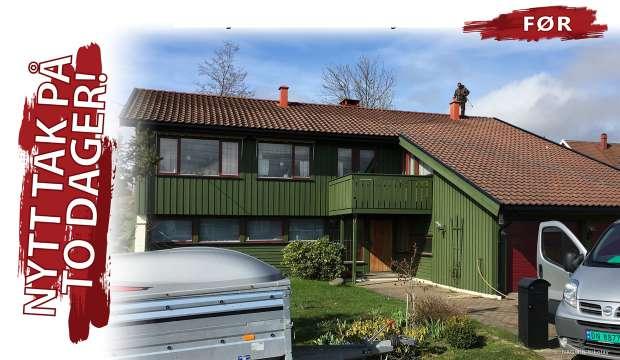 Ved takfornying vil du få et tak som er like pent og holdbart som den dagen det var nytt og det vil dermed også gi huset et