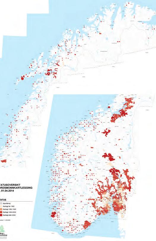 no Eksempler på jordsmonnkart: Jordkvalitetskart deler jordbruksarealene i tre klasser, etter en vurdering av jordegenskaper som er viktig for den agronomiske bruken av jorda, samt hellingsgrad.