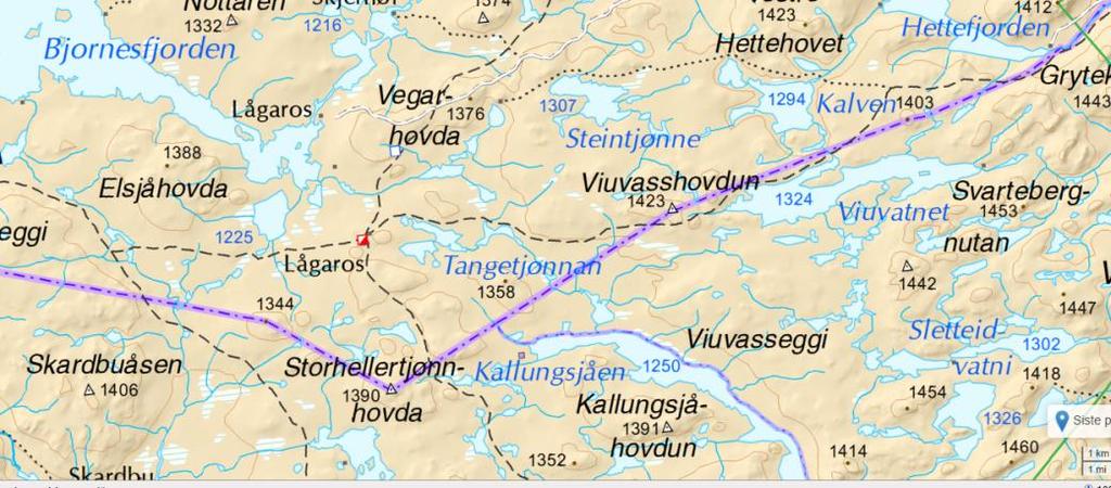 Dette da området er en alternativ rute fra Telemark og nordover, jf. Havfoss-området.