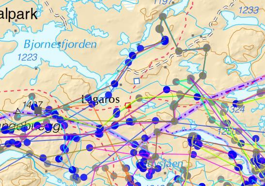 Ei merka simle benyttet imidlertid fredningssonen til å trekke østover.