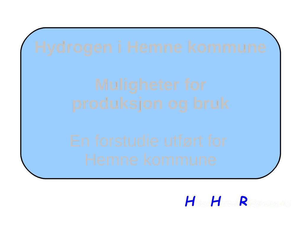 Hydrogen i Hemne kommune