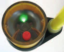 1 1 6 Kontaktelektrode Selektivspiss (Kontaktelektrodeforlengelse) Grensemerke (rød ring) Indikatorenhet