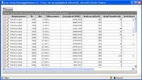 kan eksporteres til Excelformat som grunnlag for en Excel-rapport.