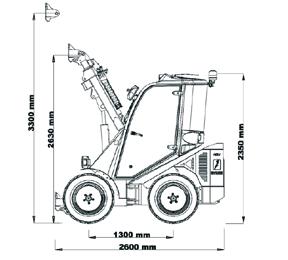 løftekapasit og for å unngå at motoren kveles ved store påkjenninger. 1.000 KG ved 3.