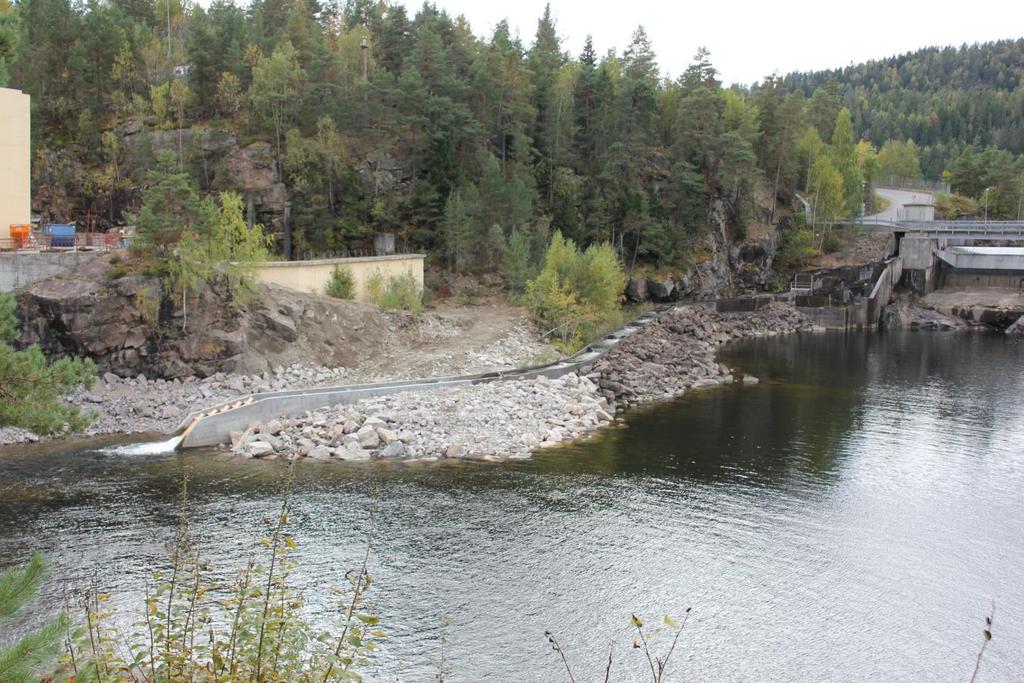 Side 6 av 7 Laksetrapp v/skotfoss ombygging Akershus Energi har i 2013 ferdigstilt en ombygging av laksetrappen ved Skotfoss kraftverk.