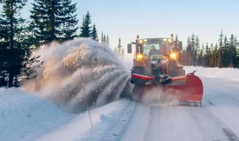 SNØPLOGER VIKEPLOG VT Flyt- og kaste -egenskaper i toppklassen Tokvam VT kan du få i tre forskjellige arbeidsbredder fra 280 cm til 380 cm.