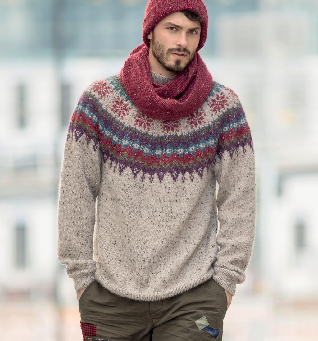 MODELL 52-02 LUCAS GENSER, LUE & LOOP ALPAKKA TWEED