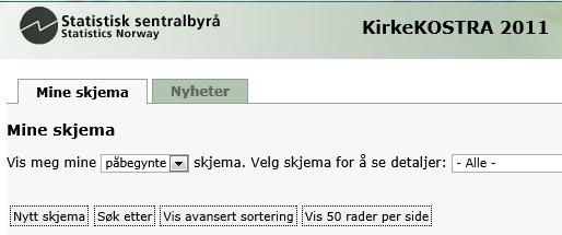 Dette betyr at du kan oppdatere informasjon gjentatte ganger, dersom du vil gå igjennom registreringene for å finne evt. feil eller mangler.