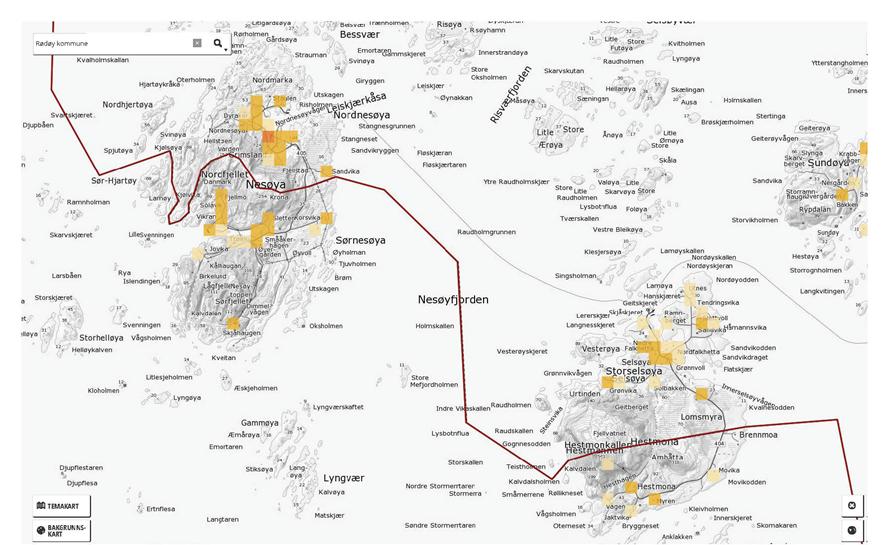 Alternativ B Sør/Nord Nesøy Hestmona/Selsøya og fastlandsdelen Lurøy kommune har stilt seg positive til en grensejustering som omfatter fastlandsdelen og delte øykretser.