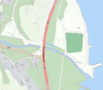 Smedmoen Kart 3: Ulykkespunkt i Oppland Vegnr.