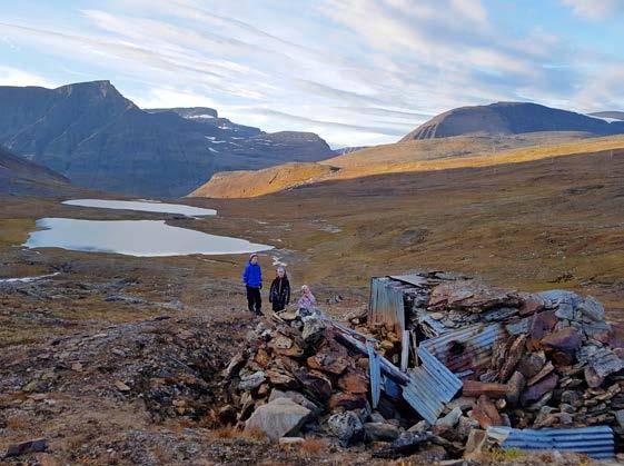 TRIMPOSTKASSETUR NORDDALEN GÁRANAS- SUORGI KAARNASSUORKI Foto: Susanne Vallesæther Turens lengde Kitdalen Norddalen: 10 km Startpunkt Ta av E6/E8 mot Hatteng og deretter i krysset mot Kitdalen langs